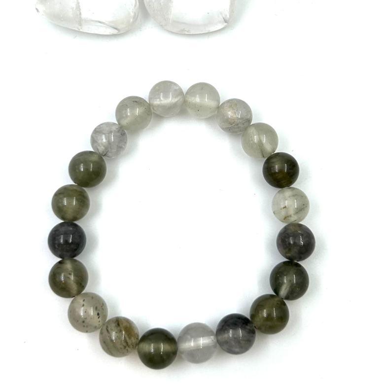 Green Grass Quartz Bracelet